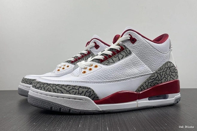 Cardinal 3 3597  401 Retro Soft Jordan CT8532- Red 0819